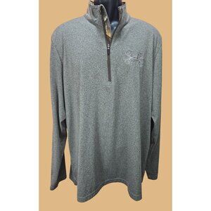 Under Armour Mens Pullover Loose Heatgear Quarter-Zip 2XL